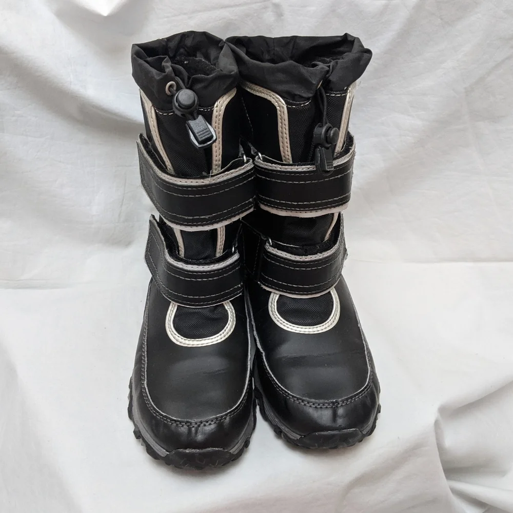 Lands' End Unisex Kids Insulated Snow Boots Size 5
